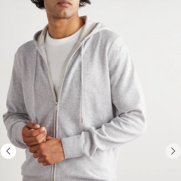 Eleventy ivory Zip-Up Sweater - Picture 5 of 16